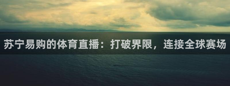 51视频在线直播nba：苏宁易购的体育直播：打破界限，连接全球赛场